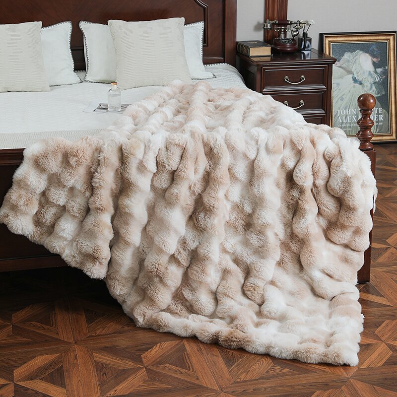 Sky Double-Sided Bubble Blanket