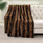 Deer Brown Cozy Blanket